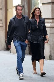 Cindy Crawford and Rande Gerber - Heads to dinner in Manhattan