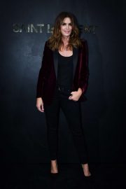 Cindy Crawford - Saint Laurent Womenswear SS 2020 Show at Paris Fashion Week