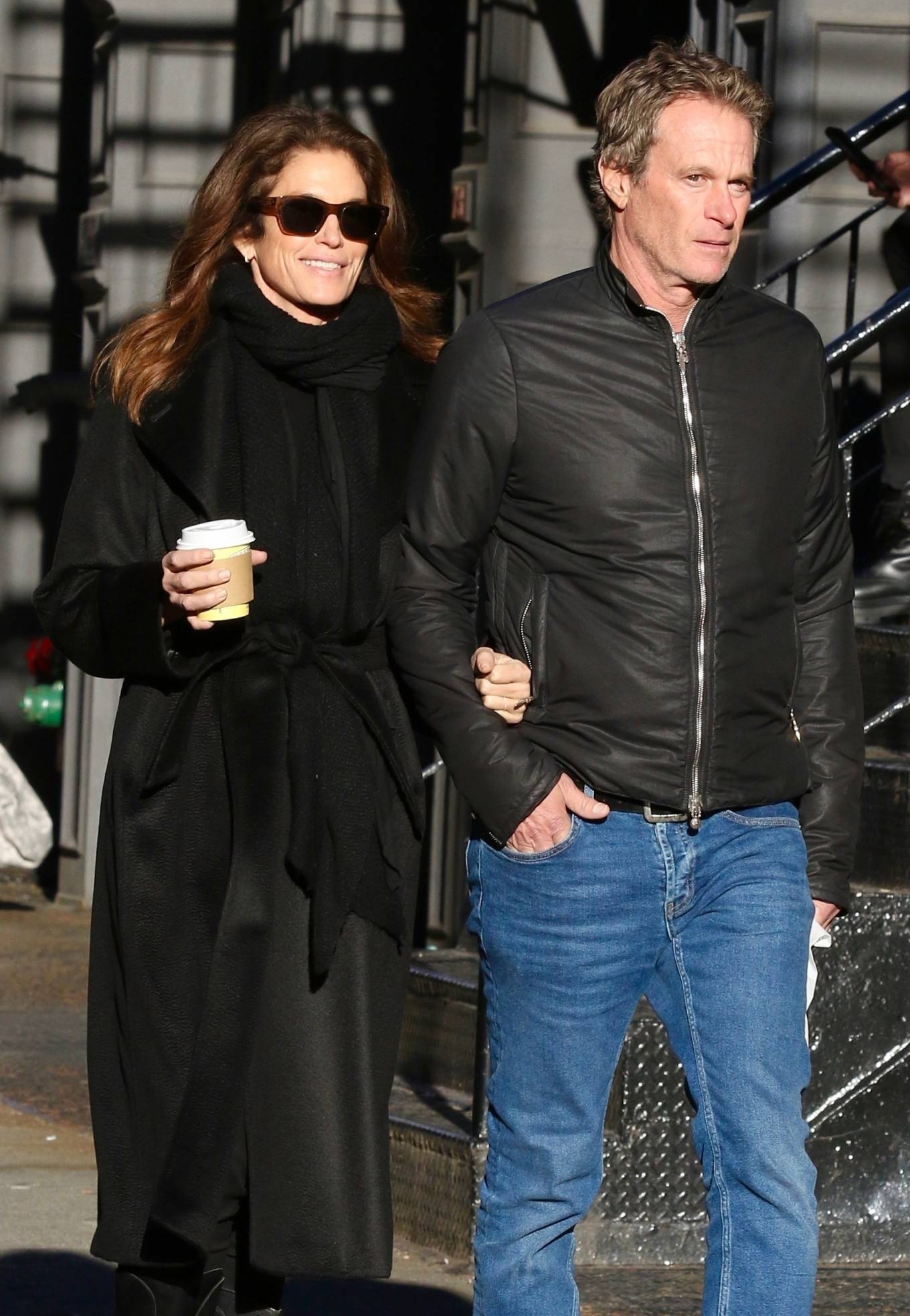 Cindy Crawford 2022 : Cindy Crawford – With Rande Gerber having lunch in Manhattan’s SoHo area-04