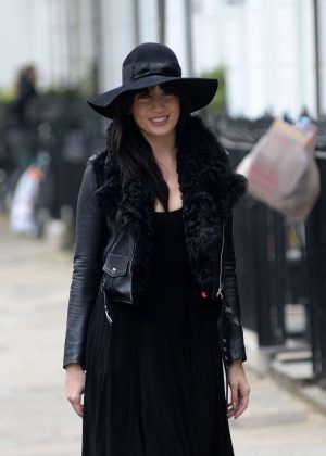 Daisy Lowe in Black Out in London