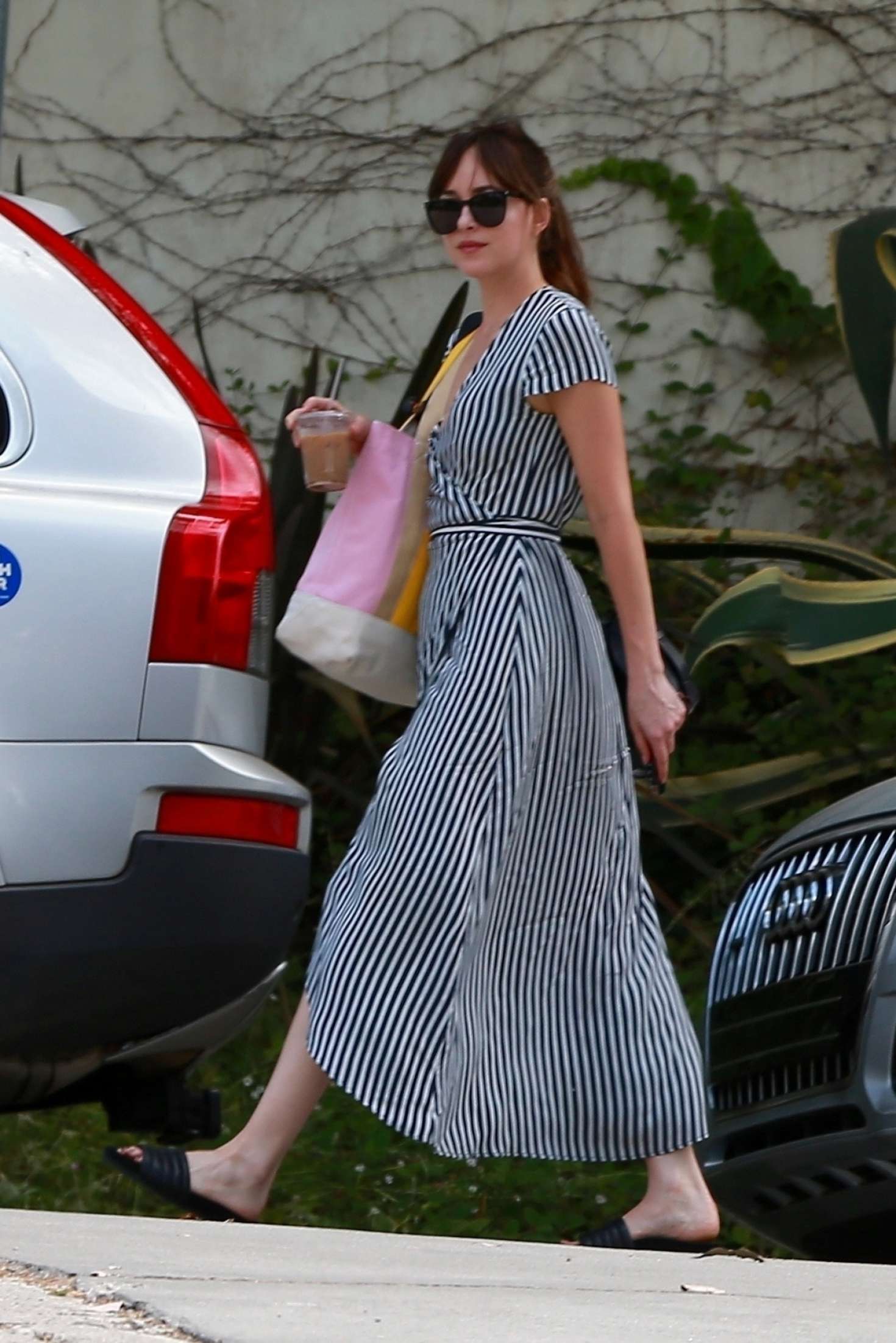 Dakota Johnson In A Summer Dress Out In Los Angeles 20 Gotceleb 