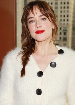 Dakota Johnson - Post "Fifty Shades of Grey" Fan Screening Brunch in NYC