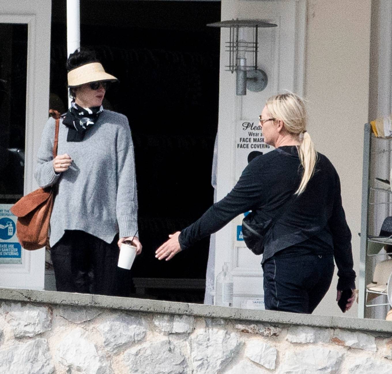 Dakota Johnson – Seen on the Greek island of Spetses after set for ‘The Lost Daughter’