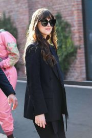 Dakota Johnson - Spotted at Gucci Fall-Winter 2020-2021 Fashion Show in Milan