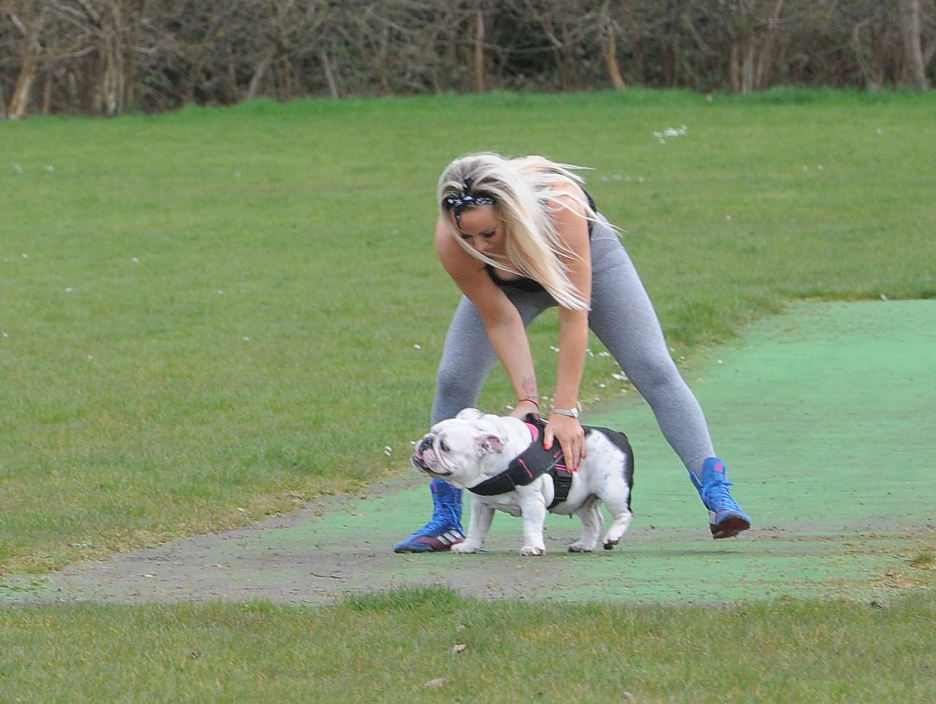 Danielle Mason â€“ Seen in the park during coronavirus lockdown in London