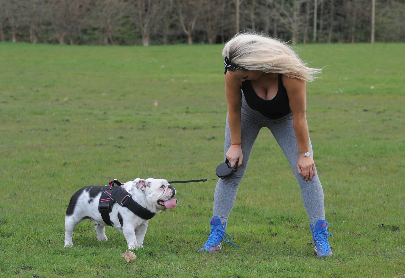 Danielle Mason â€“ Seen in the park during coronavirus lockdown in London