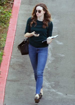 Danielle Panabaker in Jeans out in West Hollywood