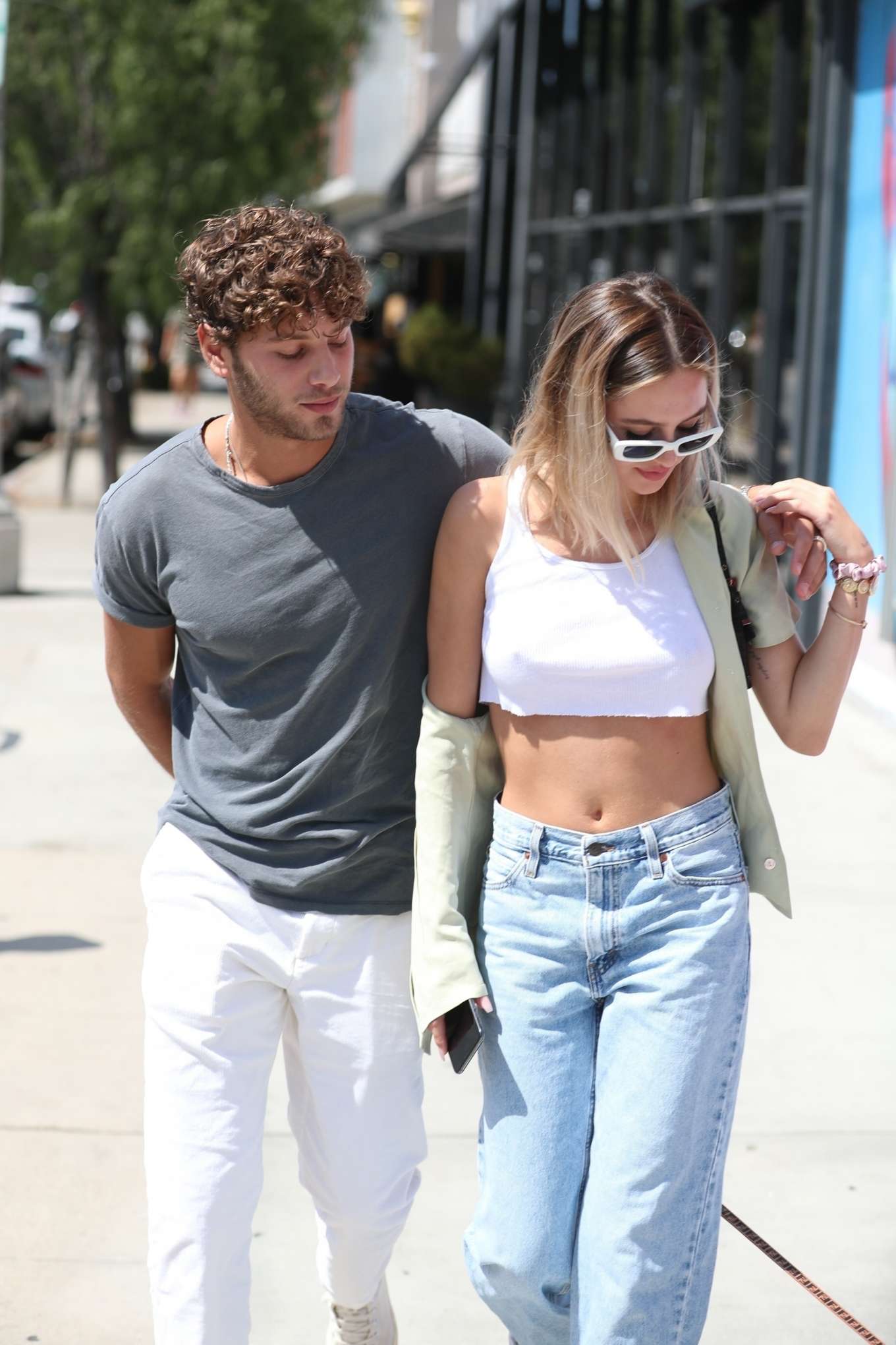Delilah Hamlin and Eyal Booker - Out in West Hollywood-08 | GotCeleb