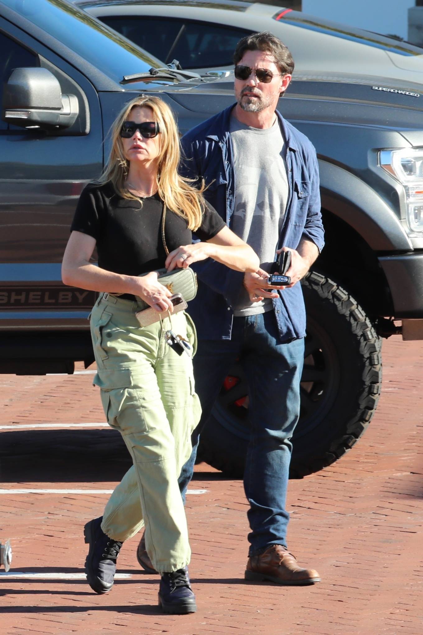 Denise Richards 2023 : Denise Richards – And Aaron Aaron Phypers are out in the dinner at Luckys in Malibu-06