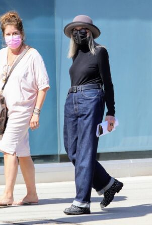 Diane Keaton - Leaving doctor appointment at Cedars-Sinai in Beverly Hills
