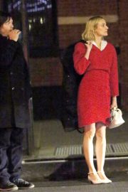 Diane Kruger and Norman Reedus - Leaving a restaurant in New York City