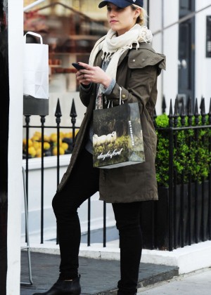 Dianna Agron - Out and about in Notting Hill