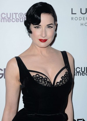 Dita Von Teese - Genlux Cover Issue Party in Beverly Hills