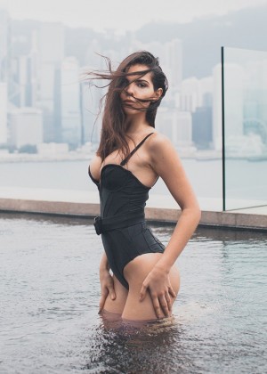 Doina Ciobanu - Agent Provocateur Swimwear Photoshoot by Daniel Dykes