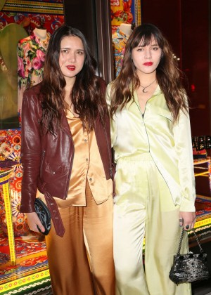 Dylana and Natalie Suarez - The Dolce and Gabbana Pyjama Party 2016 in NYC