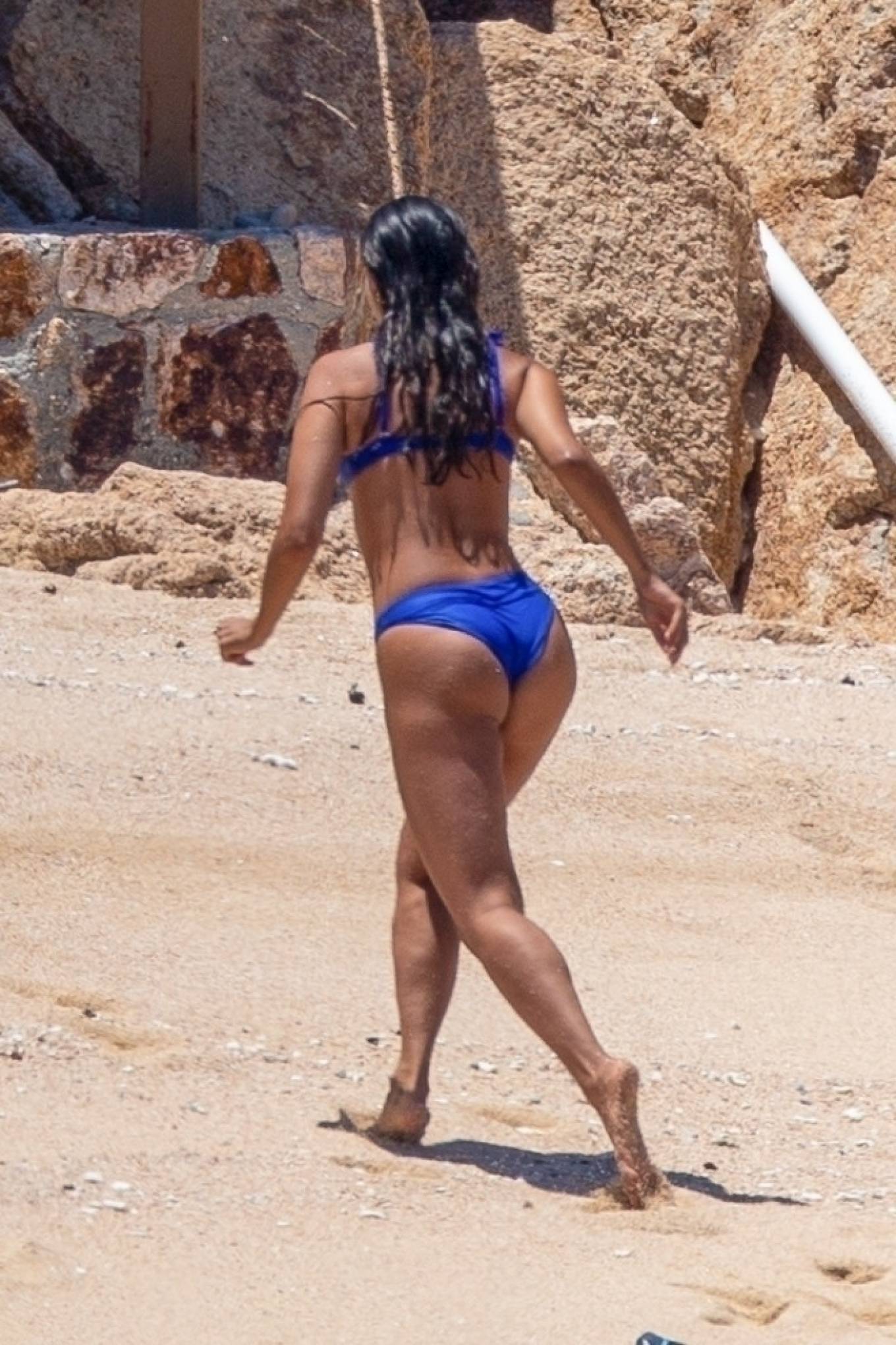 Eiza Gonzalez in Blue Bikini 2020-06 | GotCeleb