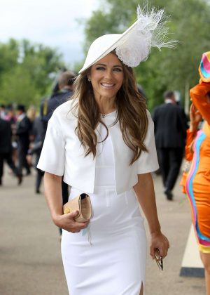 Elizabeth Hurley - Day 1 of Royal Ascot at Ascot Racecourse in Ascot