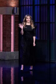 Elizabeth Olsen - On 'Late Night with Seth Meyers' in New York City