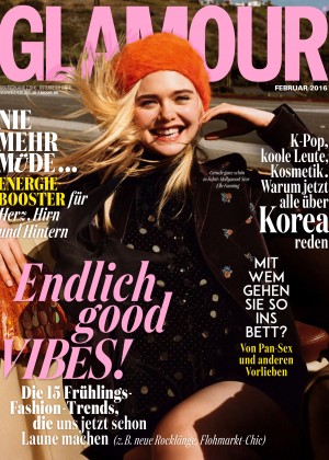 Elle Fanning - Glamour Germany Magazine (February 2016)