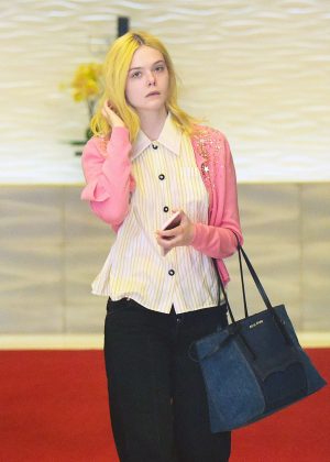 Elle Fanning Out and about in Los Angeles