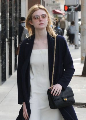 Elle Fanning - Shopping at Along Rodeo Drive in Beverly Hills