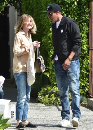 Ellen Pompeo - Leaves The Andy LeCompte in West Hollywood