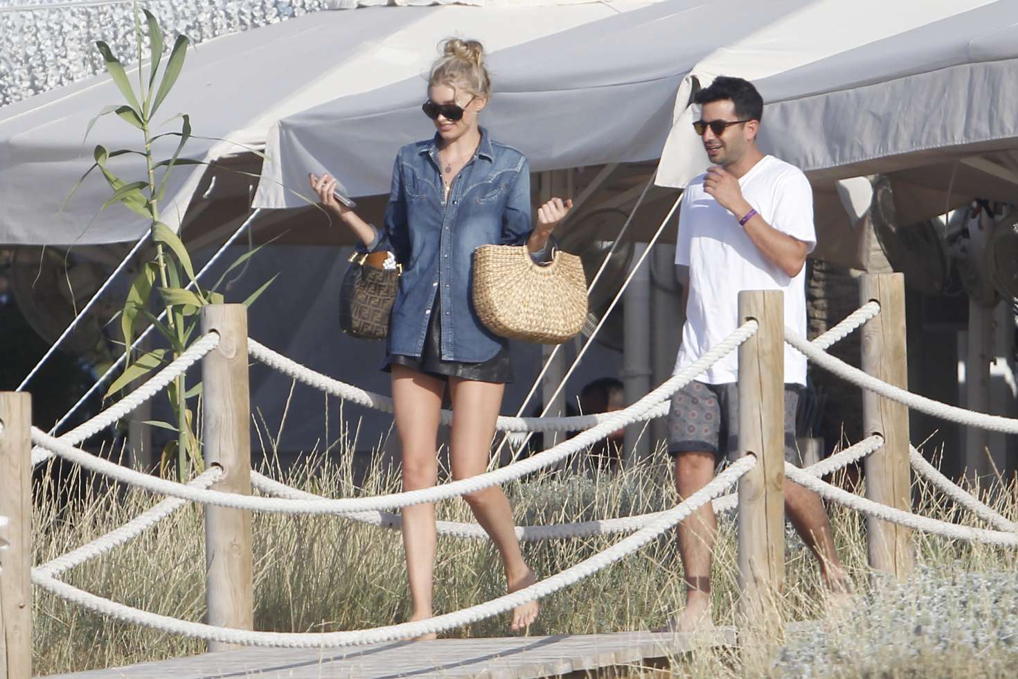 Elsa Hosk and Olivia Culpo out in Formentera -22 | GotCeleb