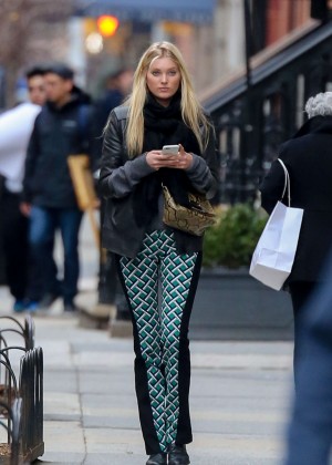 Elsa Hosk - Out and about in NYC
