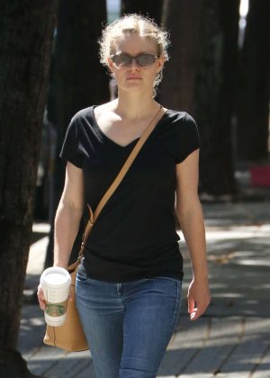 Emilie De Ravin in Jeans out in Vancouver