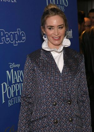 Emily Blunt - 'Mary Poppins Returns' Screening in New York