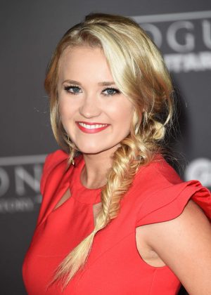 Emily Osment - 'Star Wars Rouge One' Premiere in Hollywood