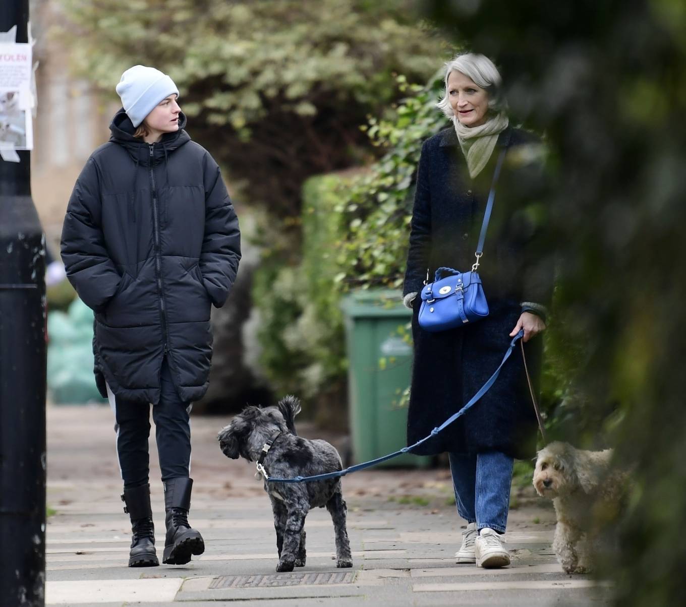 Emma Corrin – Enjoy a stroll in Belsize Park in North London