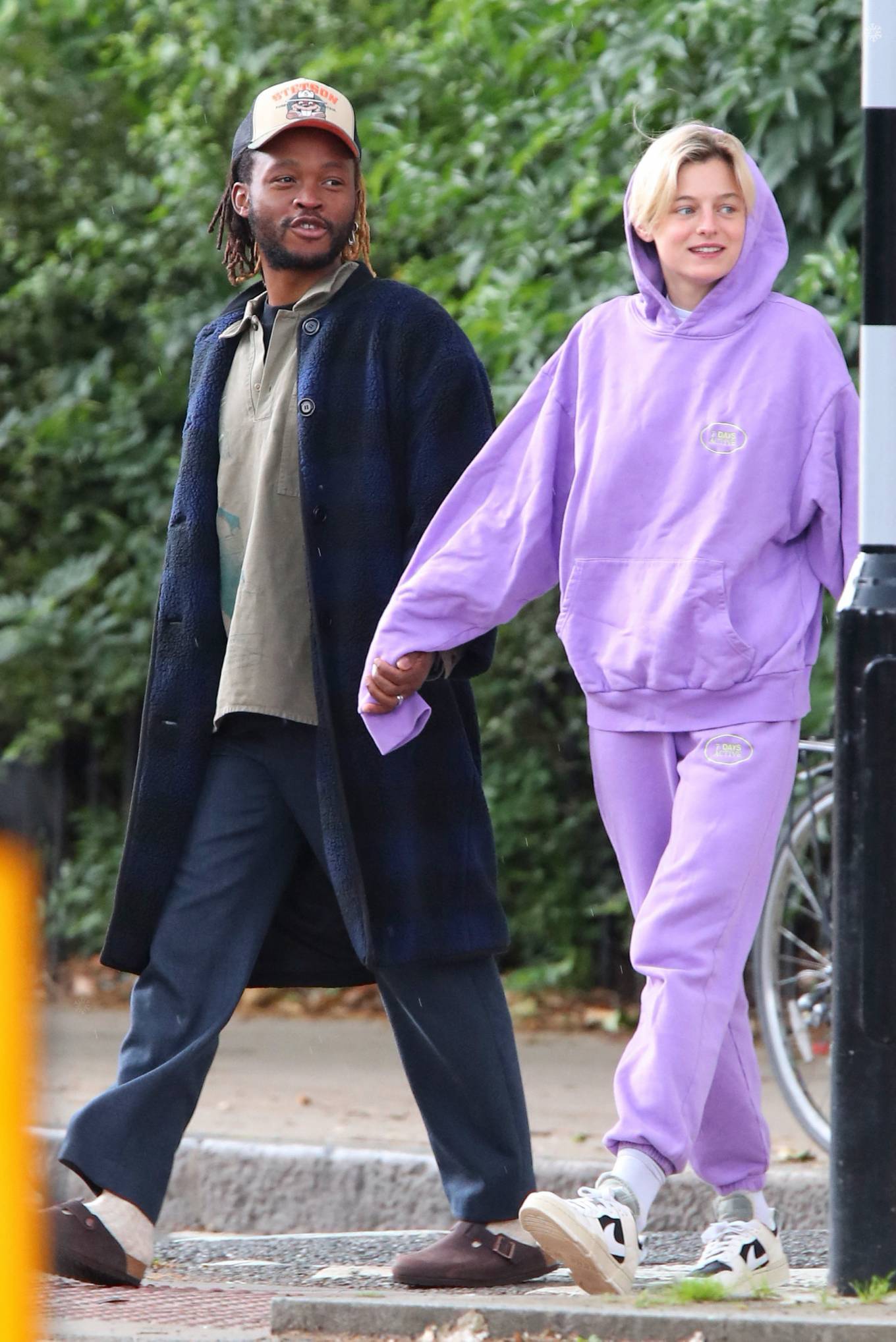 Emma Corrin – Holds hands with art director Ibby Njoya in London | GotCeleb