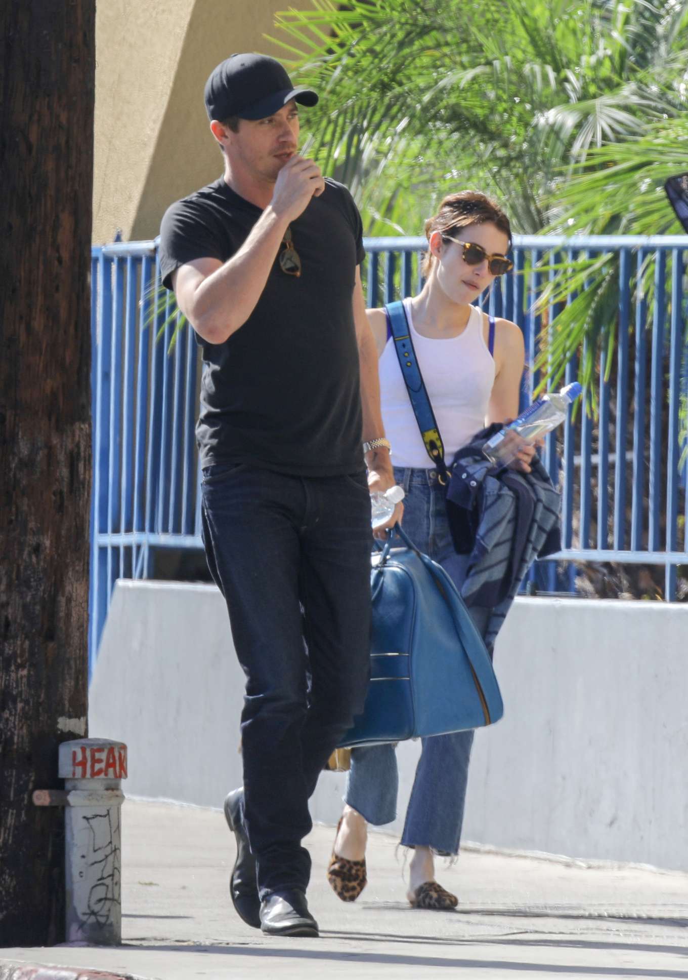 Emma Roberts and Garrett Hedlund - Arrives at a Bowling Alley-03 | GotCeleb