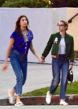 Emma Roberts and her sister out in Los Angeles