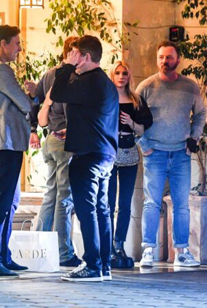 Emma Roberts - Celebrated her birthday with friends at The Sunset Tower in Hollywood