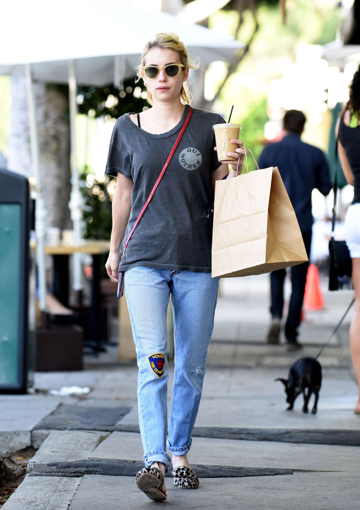 Emma Roberts in Jeans -12 | GotCeleb