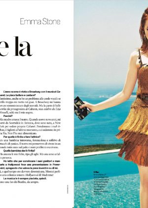 Emma Stone - Gioia! Magazine (September 2016)