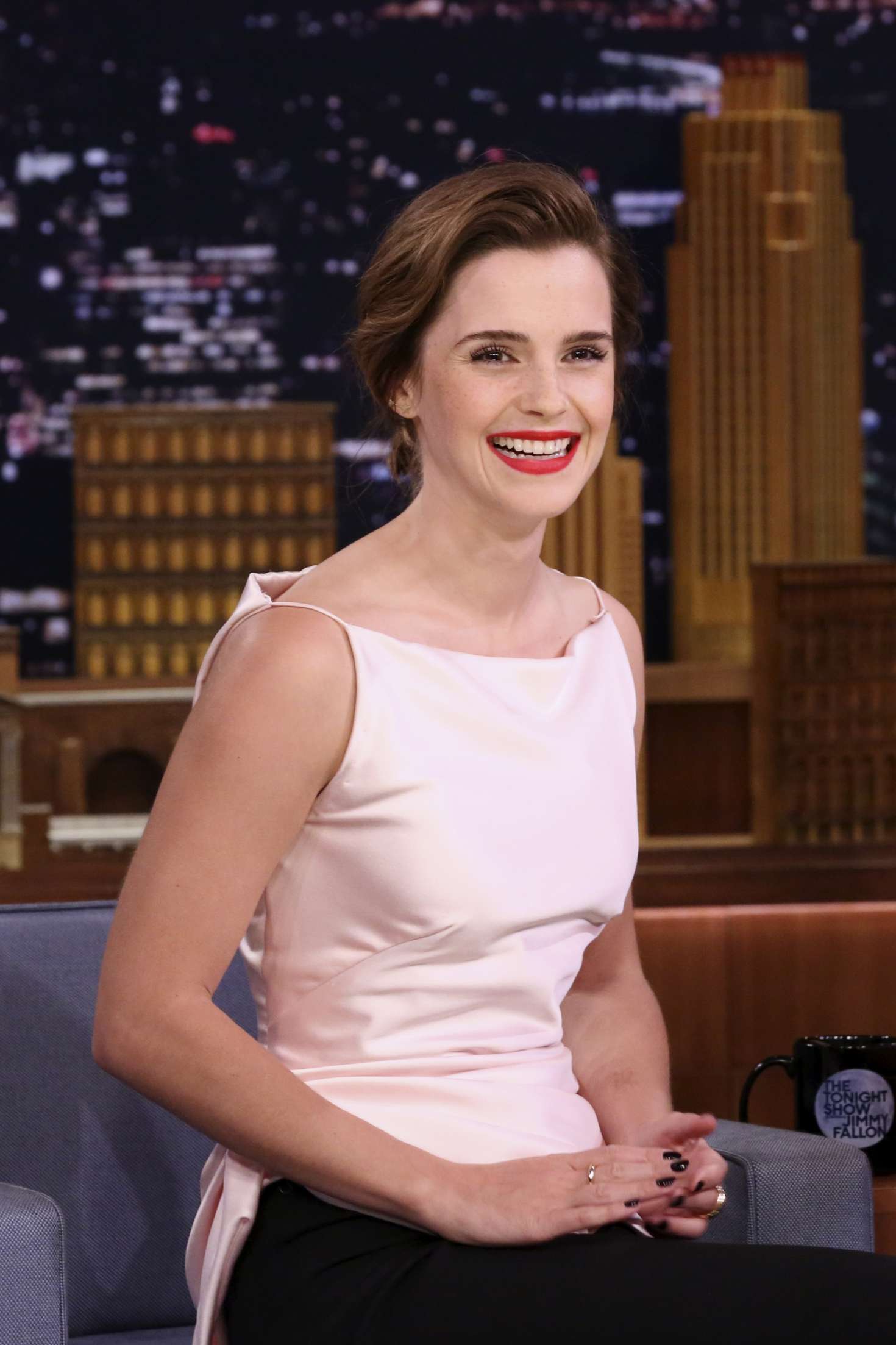 Emma Watson 2017 : Emma Watson on The Tonight Show Starring Jimmy Fallon -10