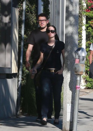 Emmy Rossum and Sam Esmail Out in Los Angeles