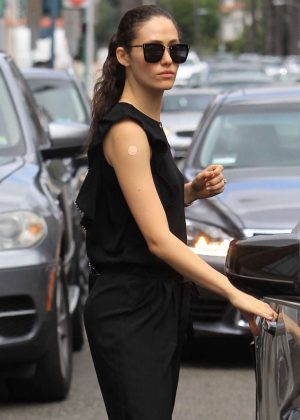 Emmy Rossum - Leaves Doctor's Office in Beverly Hills