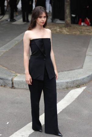 Felicity Jones - Giorgio Armani Prive Haute Couture SS 2023 Show - Paris Fashion Week