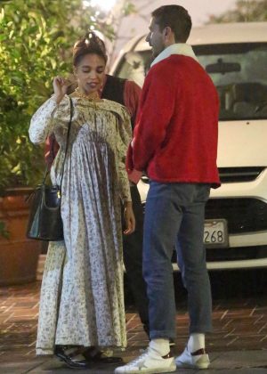FKA Twigs and Shia LaBeouf - Out for a Christmas Eve dinner in Los Feliz