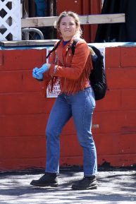 Florence Pugh - Out with her boyfriend Zach Braff in Los Angeles