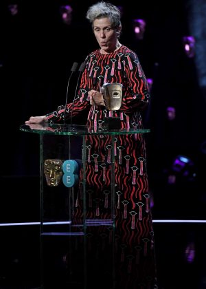 Frances McDormand - 2018 BAFTA Awards in London