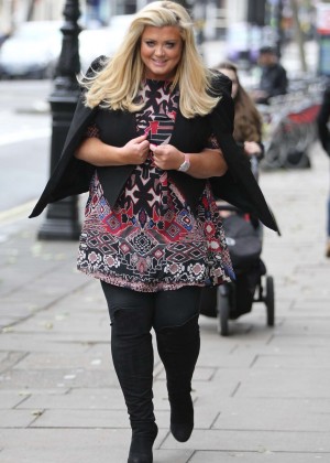 Gemma Collins out and about in West London