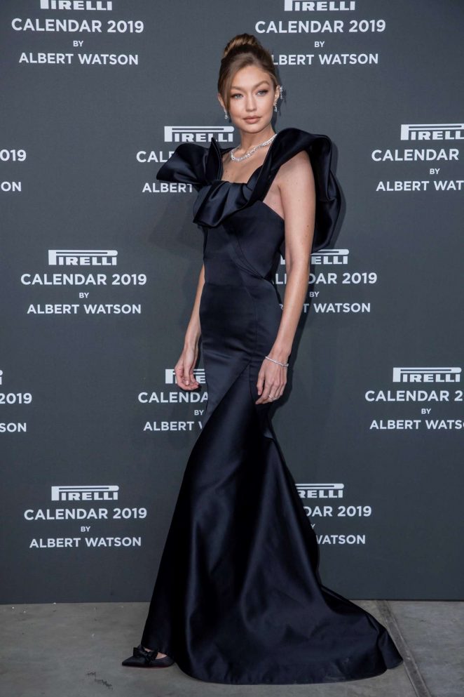 Gigi Hadid: 2019 Pirelli Calendar Launch Gala -06 – GotCeleb