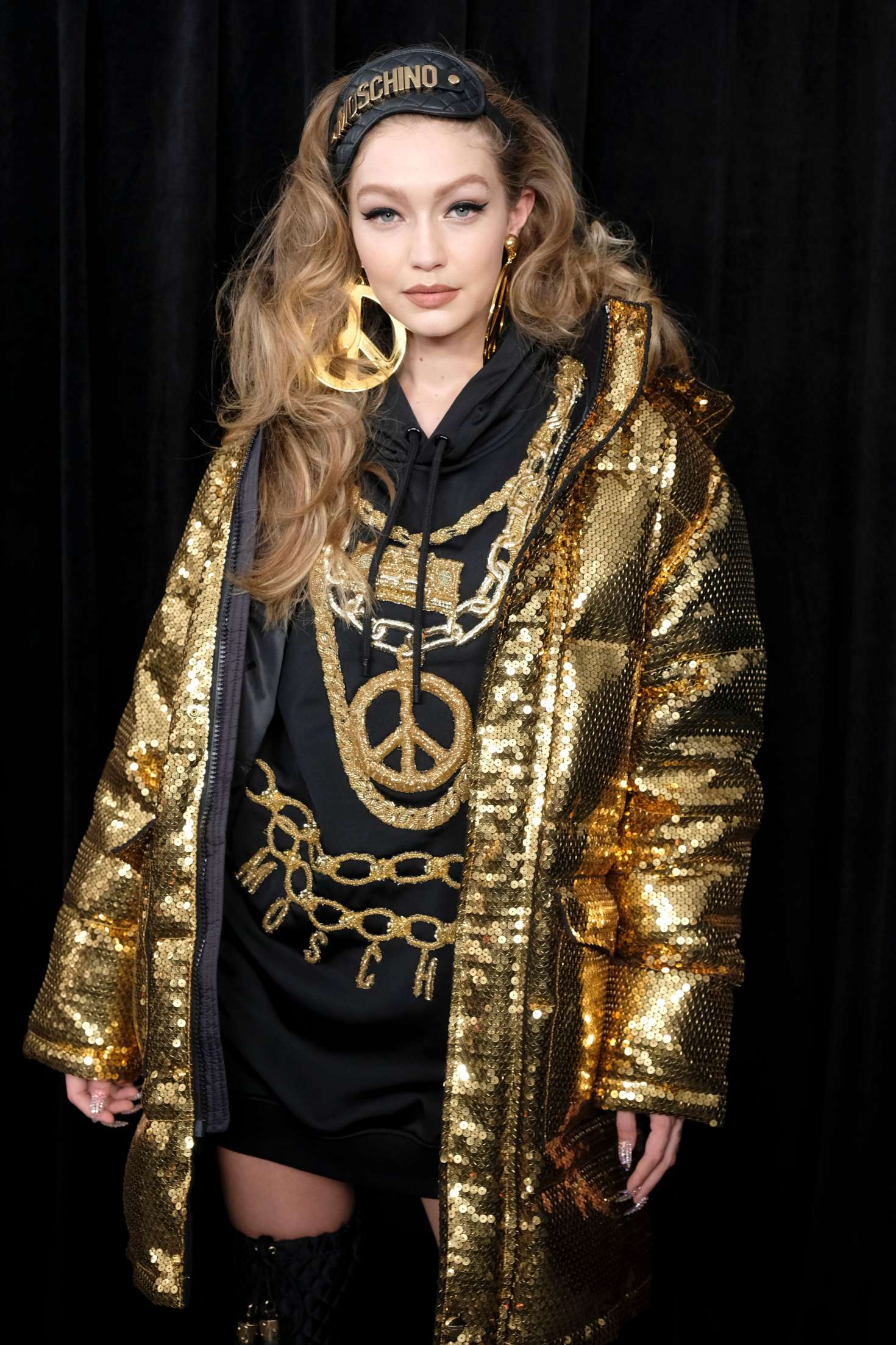 Gigi Hadid – Moschino x H&M Fashion Show in New York | GotCeleb