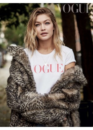Gigi Hadid - Vogue UK Magazine (January 2016)