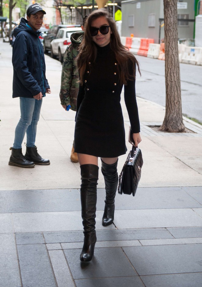 Hailee Steinfeld in Mini Dress -03 – GotCeleb